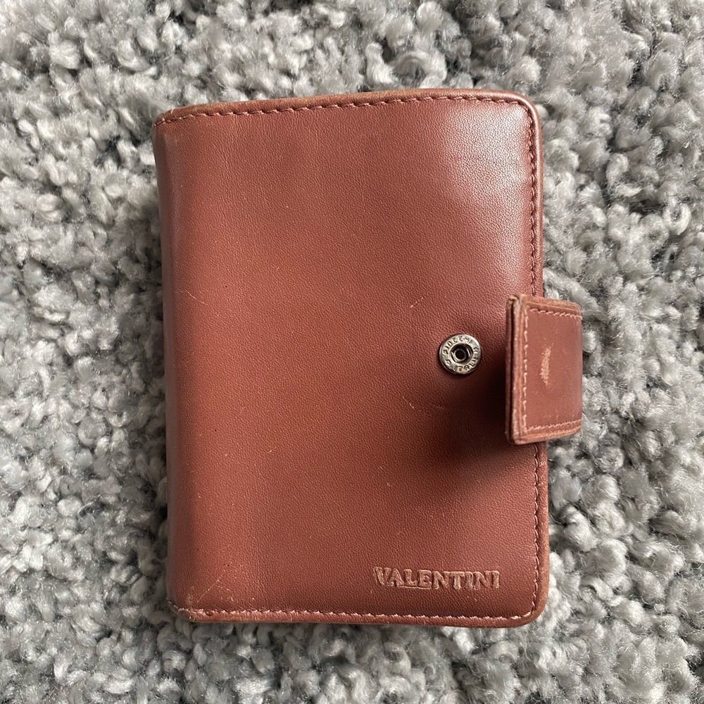 Valentini Brown Leather Wallet